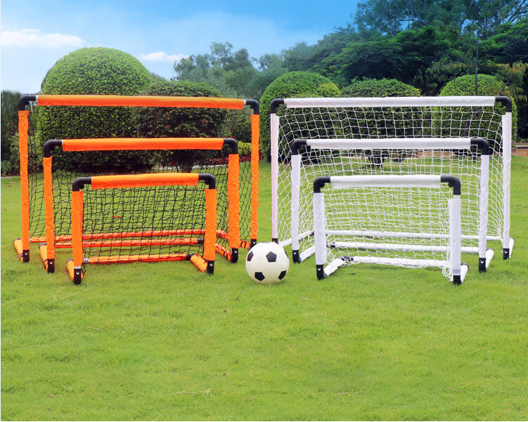 Custom logo mini professional folding portable football soccer goal net for kids training manufacture