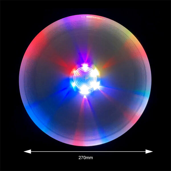 Il Fascino del Frisbee LED