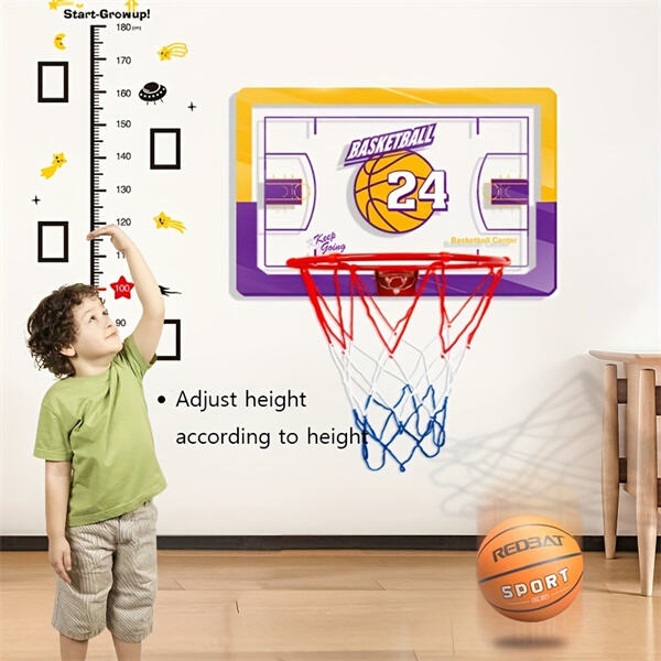 Adjustable Basketball Hoops for All Ages"
