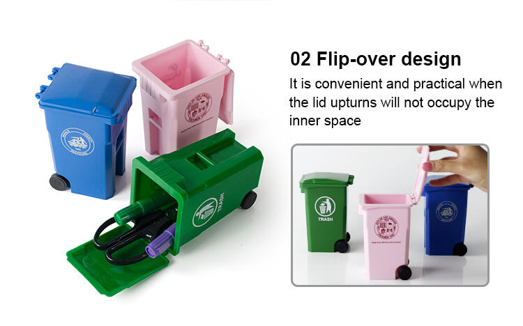 ミニゴミ箱プラスチックデスクペンホルダーホット販売プラスチックミニゴミ箱誘導タイプPP、プラスチック製造