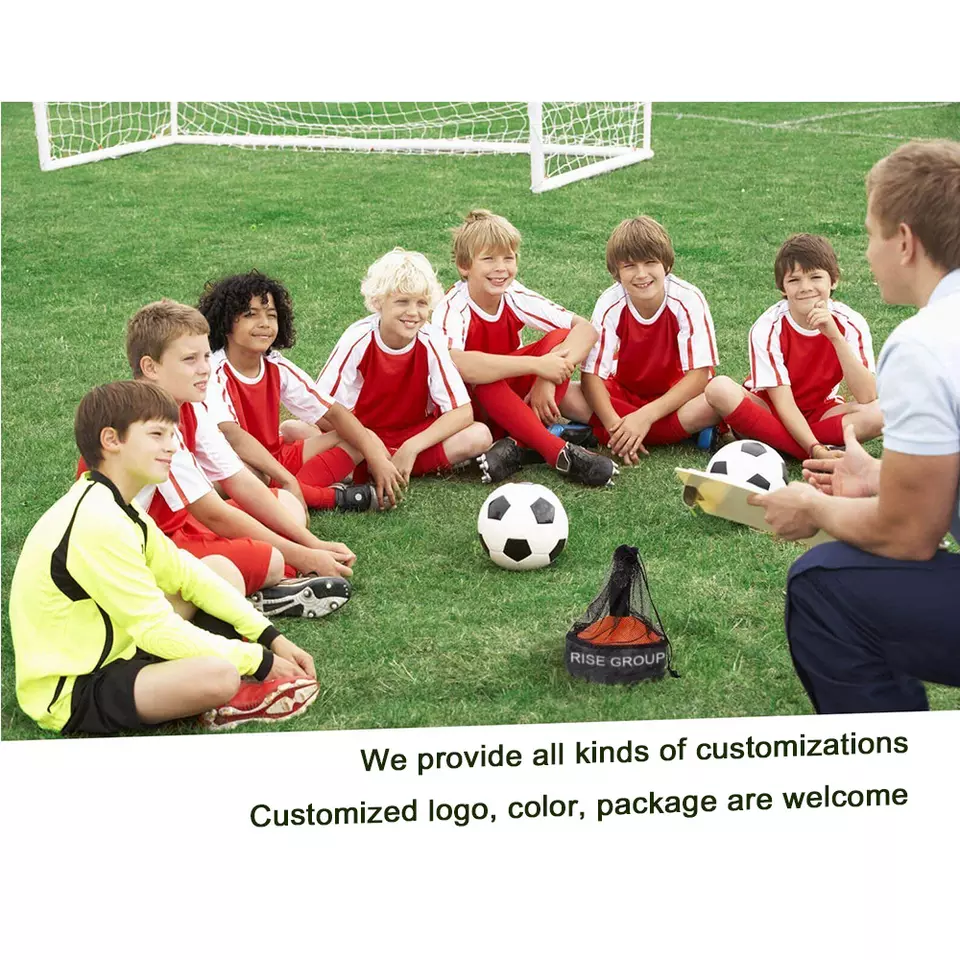 Benutzerdefiniertes Logo bunter Fußball Sport Geschwindigkeit Beweglichkeit Trainingsset Kit Fußball Disc Kegel Lieferant