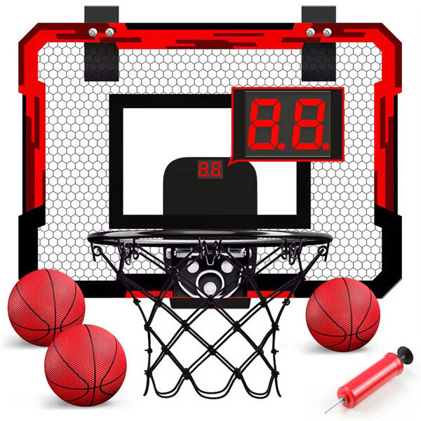 Elevate your shooting skills with our easy-to-install and adjustable basketball hoop