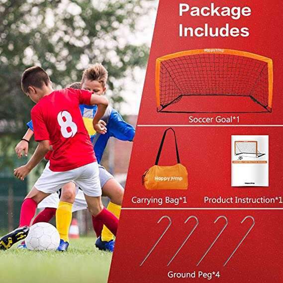 Soccer Goals Target Mini Pop Up Folding Portable Football Soccer Goals For Kids Training manufacture