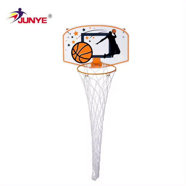Improve your skills with a portable basketball rim in your own backyard