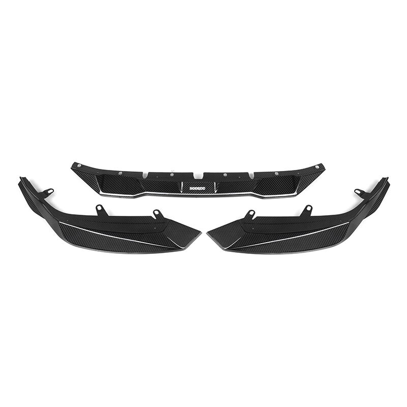 For BMW G87 M2 Coupe 2023+ SQ-B Style Dry Carbon fiber Front bumper lip