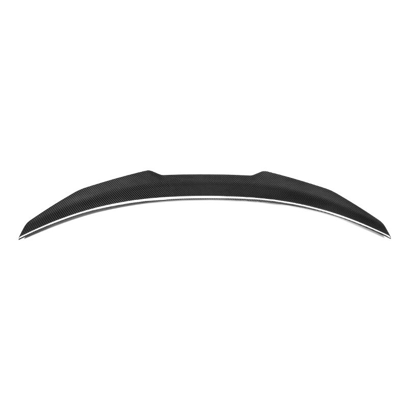 Pour BMW Série 1 E82 Berline 2007-2013 Aileron arrière de style PSM en fibre de carbone sèche