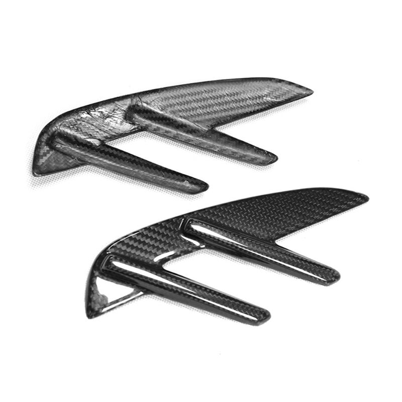 For BMW G82 G83 M4 2 Door 2021+ M Performance Dry Carbon Fiber Stick on Fender Vent Trims cover