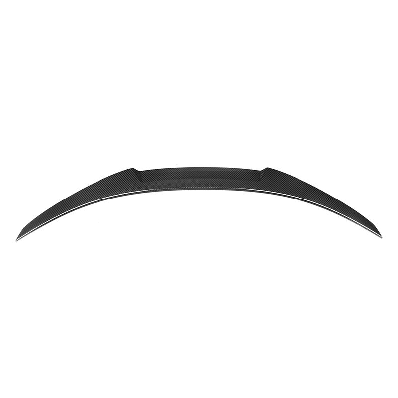 Pour BMW Série 1 E82 Berline 2007-2013 Aileron arrière de style M4 en fibre de carbone sèche