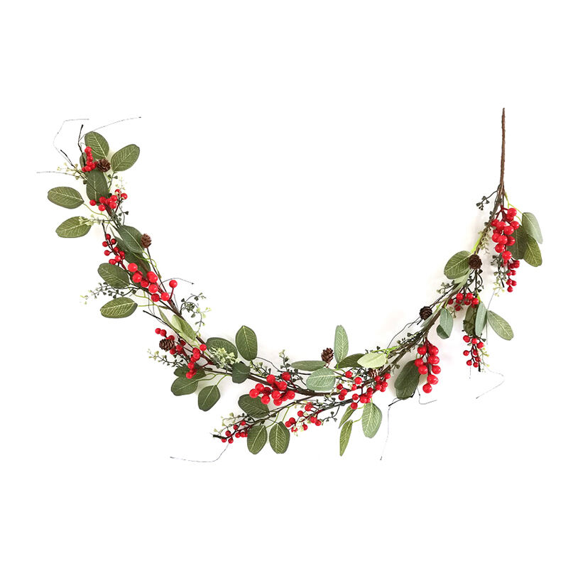 Christmas Hanging Garland with Berries