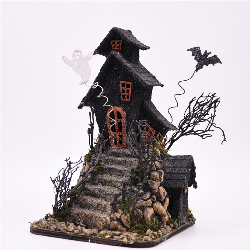 Halloween Twigs Haunted House Decoration