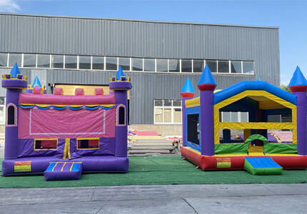 How GMY Inflatable bounce house were made?