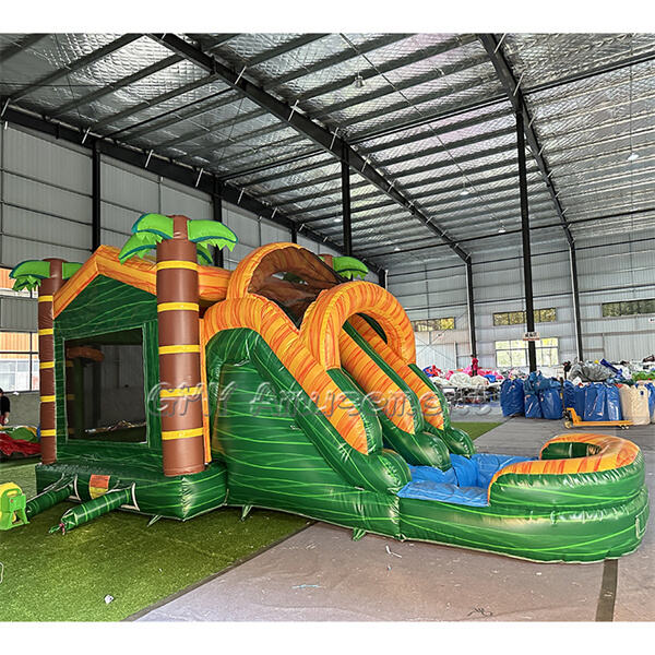 Innovation of Bouncy Waterslide