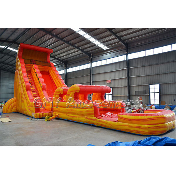 Using Inflatable Water Slides