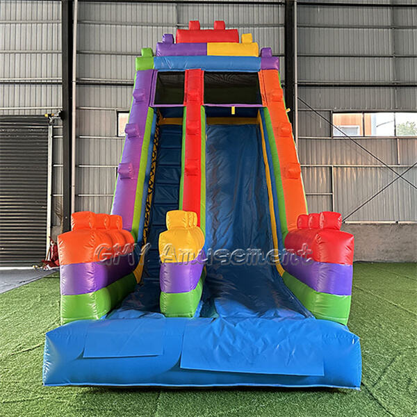 How to Use The Blow Up Slide?