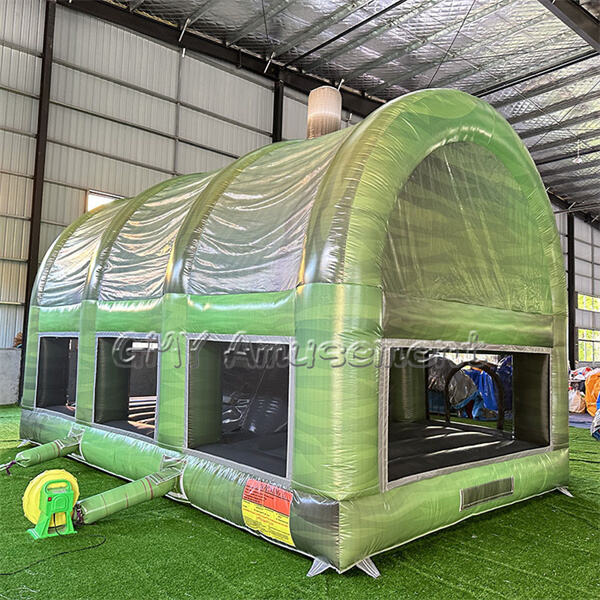 Utilizing a Big Inflatable Bounce House: