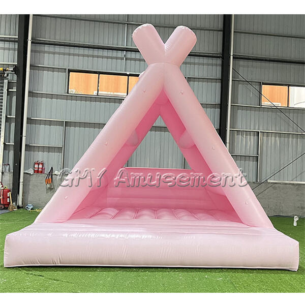 Useu00a0Pink Bounce House