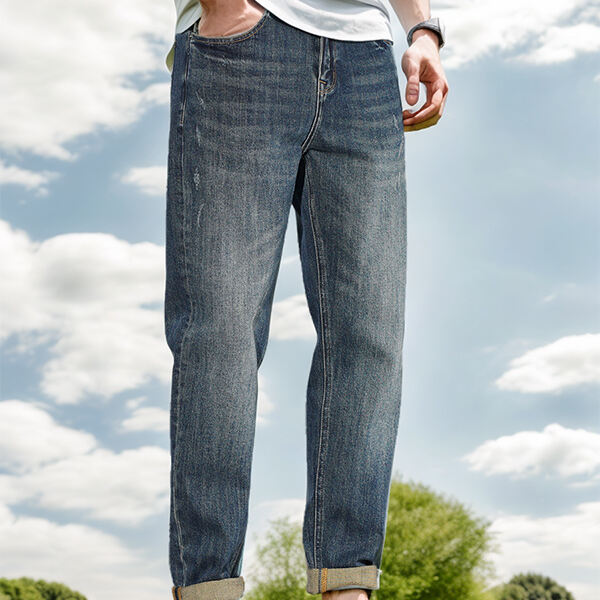 Nýsköpun í karlmenningar slinkar bootcut jínus