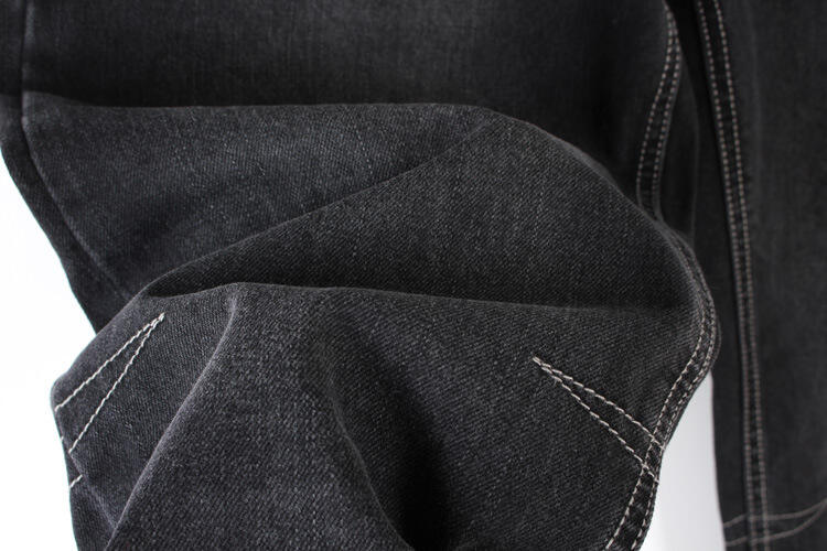 Plus Size Men's Jeans Hip Hop Skateboard Baggy Jeans Men Plain Fashionable Jeans Pants For Men European Brands factory
