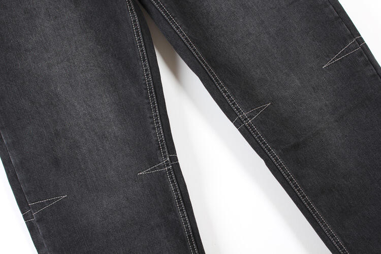 Plus Size Men's Jeans Hip Hop Skateboard Baggy Jeans Men Plain Fashionable Jeans Pants For Men European Brands manufacture