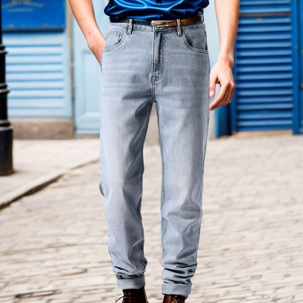 Innovation i mænds cuffed jeans: