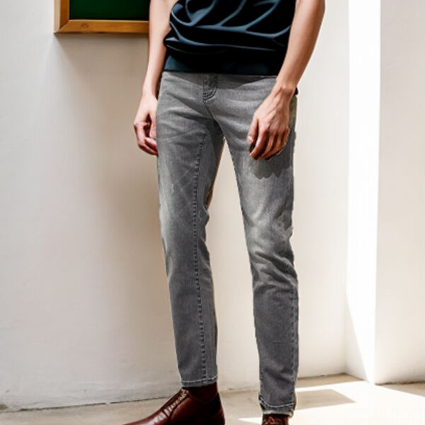 Brug af gråe jeans