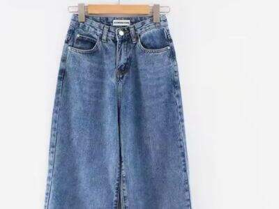 Sådan vælger du den bedste blå bredbentede jeans producent