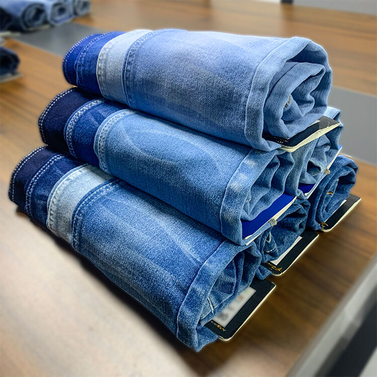 Custom wholesale 2024 Women's Streetwear Casual Loose Fashion Short Top Elastic Waist Denim Suit Denim Two Piece Set supplier