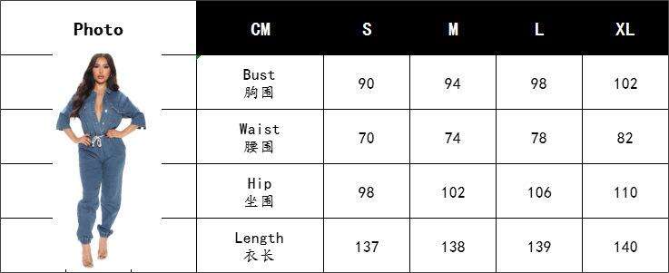 Hot Sale Plus Size 2023 One Piece Jumpsuit Loose Jeans Rompers Denim Outfits Wholesale Autumn Jeans Jumpsuit For Women Clothing manufacture