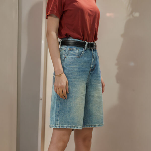 Gæði einkenni Half Pant Jeans