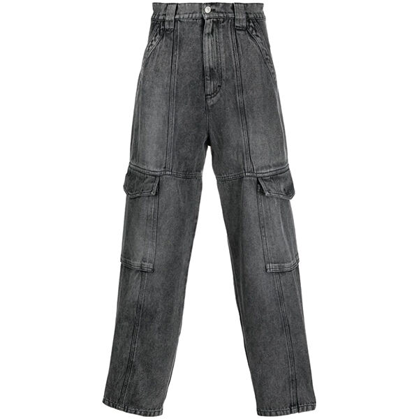 Innovations in Dark Gray Jeans