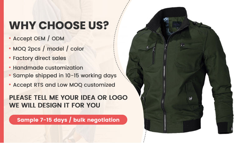 New Men's Jacket Korean Version Casual Men's Youth Stand Collar Spring and Autumn Cotton Coat Jacket for Men supplier