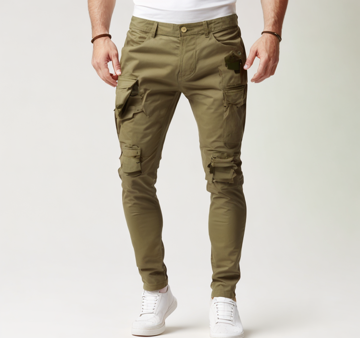 Hip Hop Streetwear Skinny Ripped Trousers factory