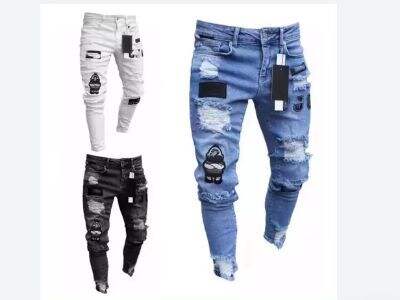 Herrer cropped jeans til alle kropstyper.