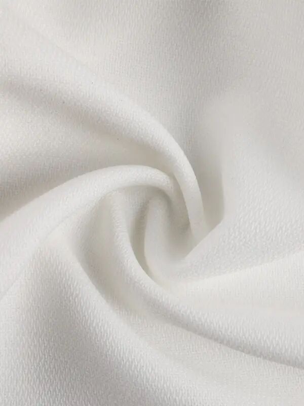 Polyester Twill Weave Heavy Weight Stretch Garment Dot Fusible Thick Woven Interlining