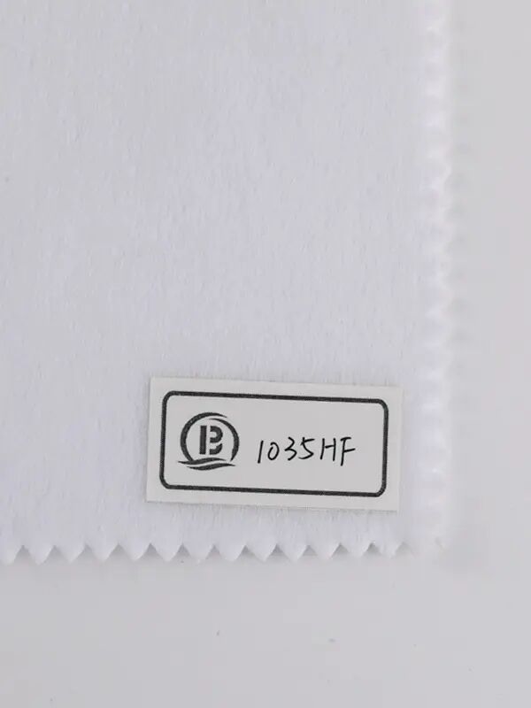 Polyester 1030HF Cut Away Embroidery Backing Non Woven Fusible Hard Handfeeling Interlining