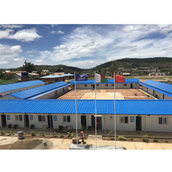 La beauté d'une petite maison préfabriquée