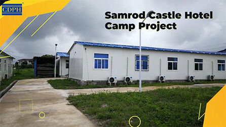 Projeto de acampamento do hotel Samrod Castle