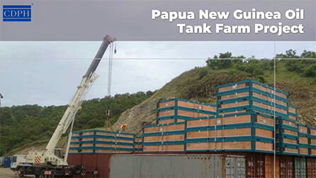 Projeto de Fazenda de Tanques de Petróleo em Papua Nova Guiné