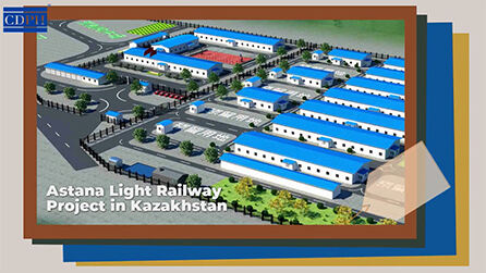 Projeto Astana Light Railway no Cazaquistão