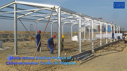 Made Island Station-Projekt der Rohöl-Pipeline China-Myanmar