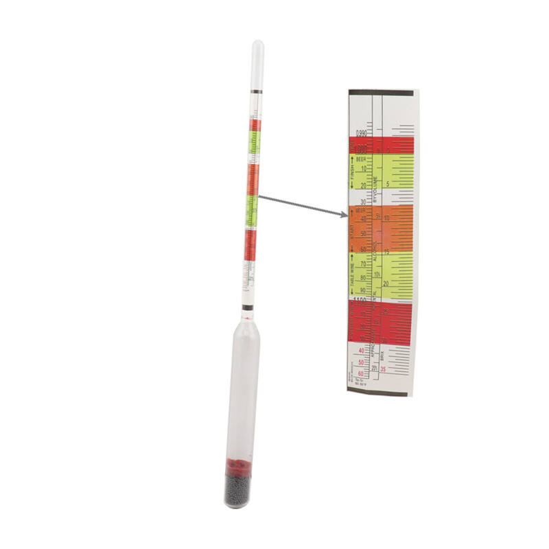 Hot selling 3 IN 1 Triple Scale Hydrometer Beer Wine Alcohol Tester supplier