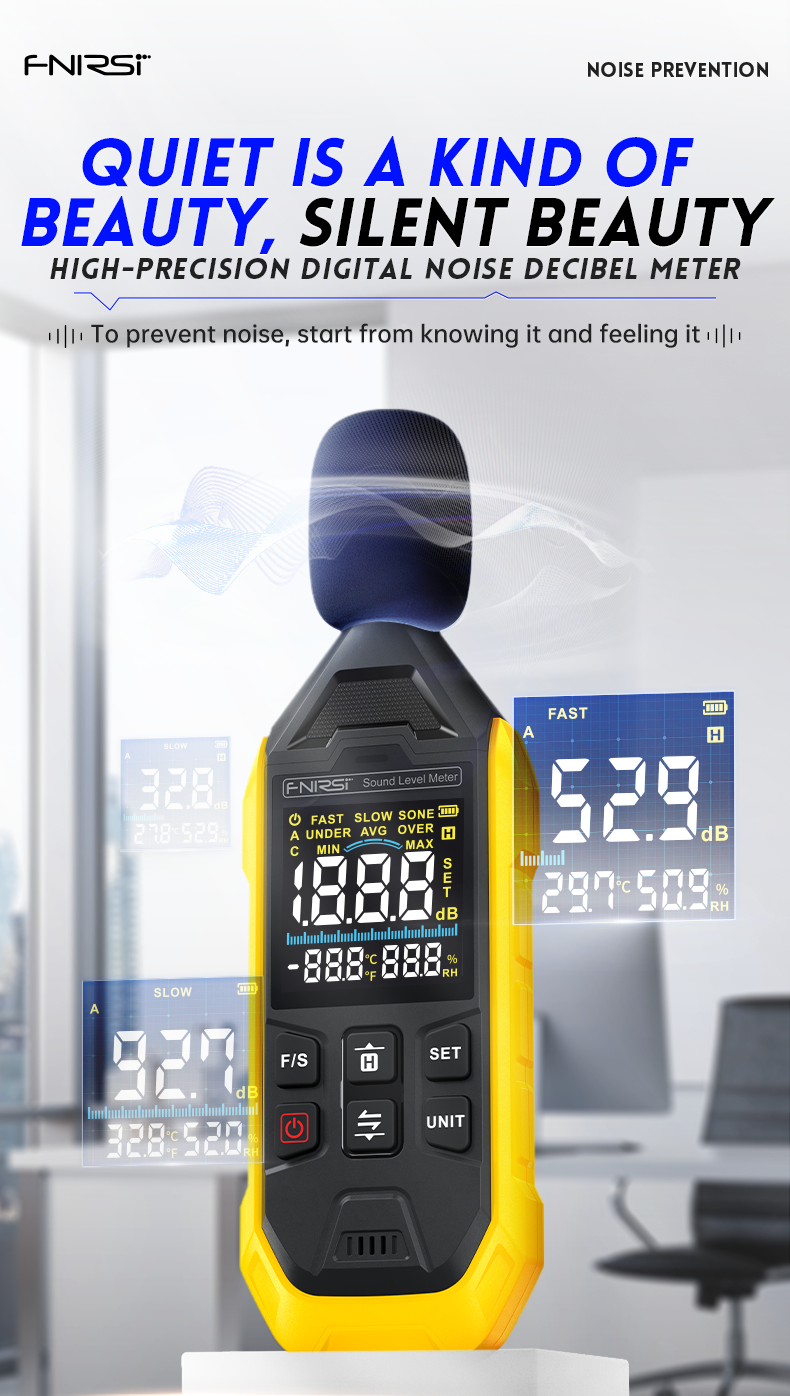 Household volume measurement Sound noise tester Sound Level Meter supplier