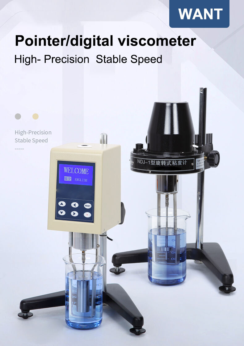 NDJ-8S NDJ-9S NDJ-5S Brookfield Digital Rotational Viscometer rotary viscometer digital price supplier