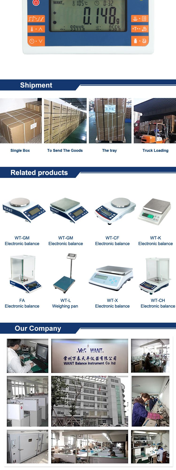 Most Selling  Digital Seed Moisture Meter, Moisture Analyzer, Moisture Balance 120g,10mg supplier