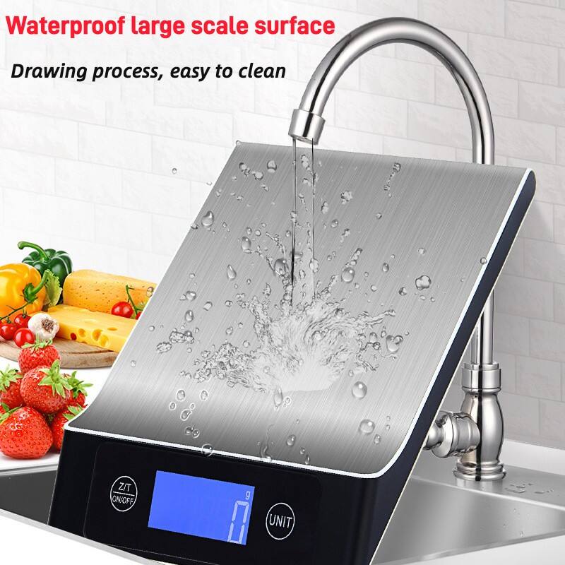 Wholesales food baking waterproof large scale kitchen scalehousehold kitchen scale  5kg/10kg/15kg factory