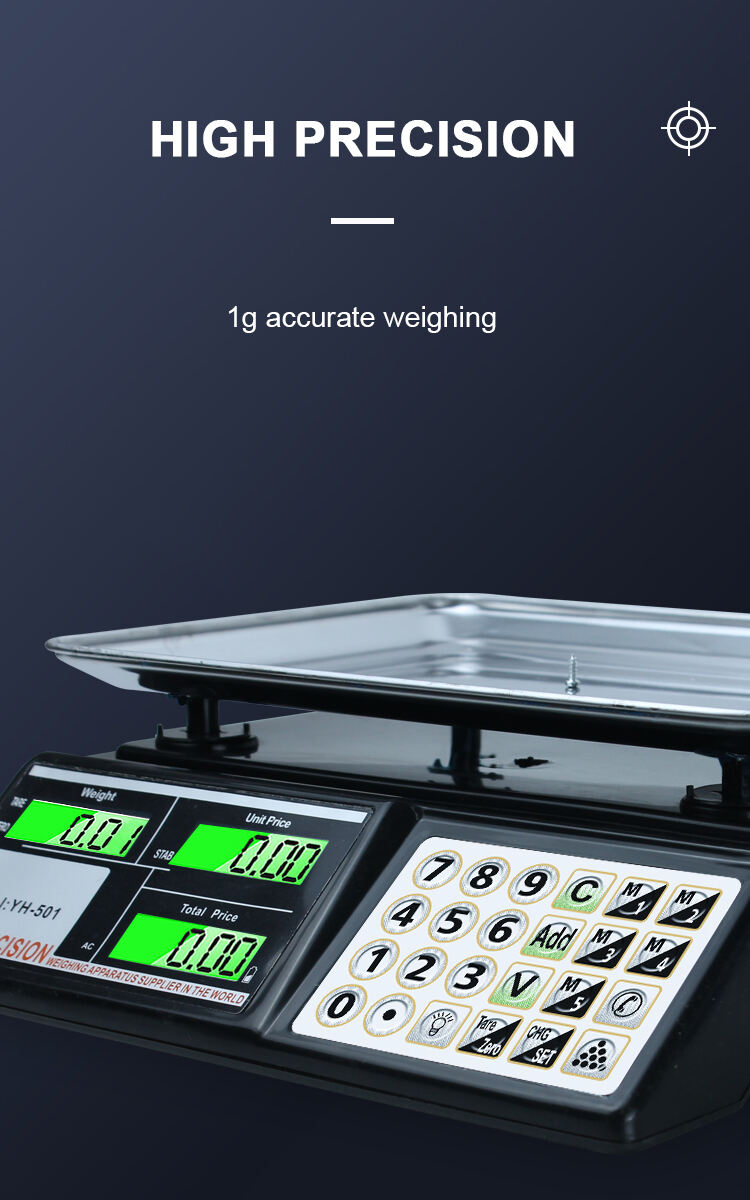 30kg 1g Customizable Commercial Electronic Scale Desktop Price Computing Scale Supermarket Vegetable Fruit Scale details