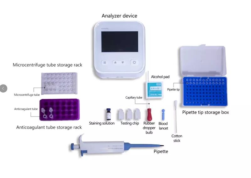 Lab equipment Blood Counter analyzer Red Blood Cell Counter Machine Portable WBC White Blood cell analyzer supplier