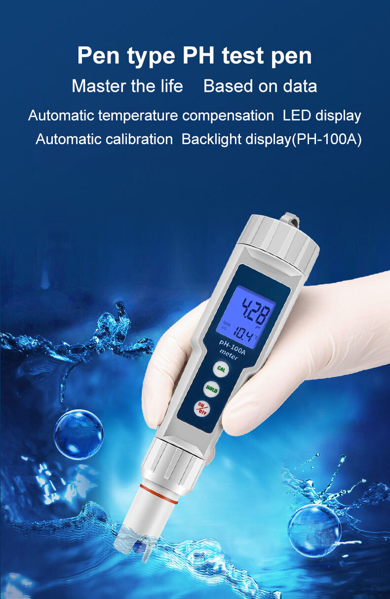 Pen type portable PH meter PH-10 factory