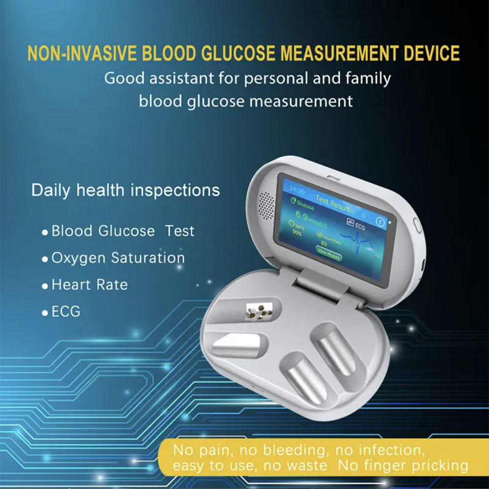 Non-invasive blood glucose meter glucose meter without blood digital no blood glucose meter supplier