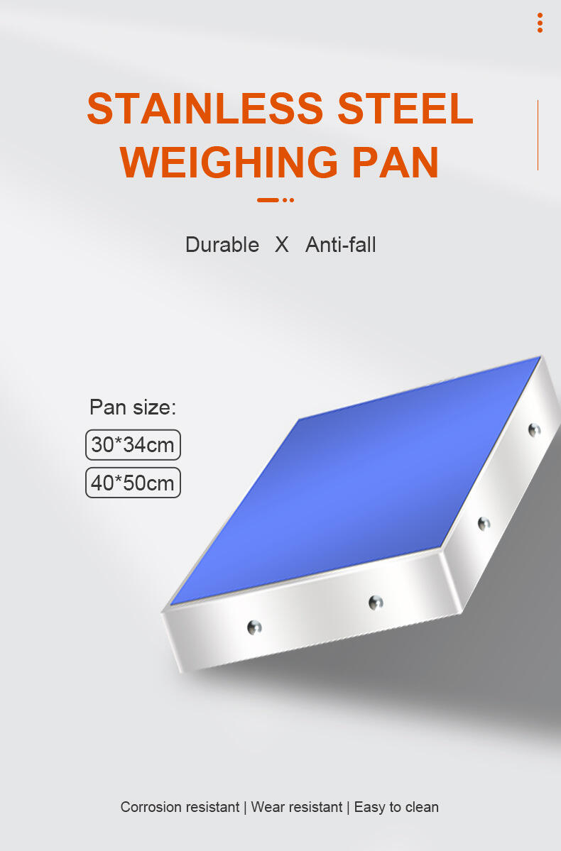 Square high stand electronic scale stable anti-shake commercial electronic scale supplier